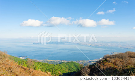 從蓬萊山登山步道上看到的景色 133634434