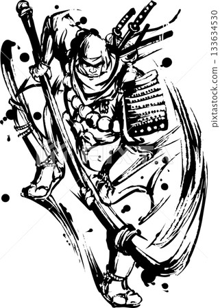武藏坊弁慶水墨畫插圖 133634530