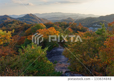 北雪裡山地區的秋葉 133634848