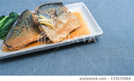 味噌燉鯖魚 133634868