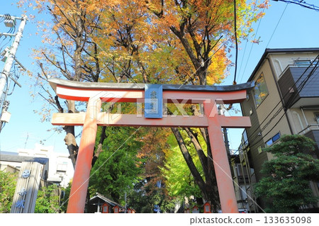 赤城神社、大鳥居、新宿區赤城元町 赤城神社、大鳥居、新宿區赤城元町 133635098