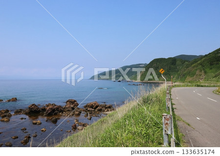 Aomori, Nakadomari, National Route 339, scenery near Aoiwa 133635174