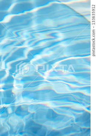 The image of summer colors created by the water surface pattern The image of summer colors created by the water surface pattern 133635912