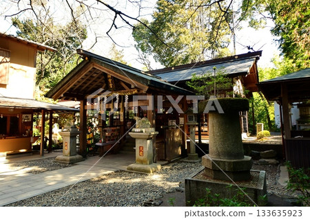 Kyoto Prefecture, Fushimi Inari Taisha Shrine, Fushimi Shinho Shrine, Haiden, Fukakusa Yabunouchicho, Fushimi Ward, Kyoto City, February 2022 Kyoto Prefecture, Fushimi Inari Taisha Shrine, Fushimi Shinho Shrine, Haiden, Fukakusa Yabunouchicho, Fushimi Ward, Kyoto City, February 2022 133635923