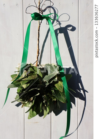 Wreath made from Hedera 133636277