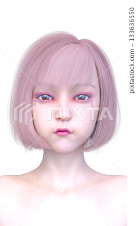 Close-up of a woman's face Close-up of a woman's face 133636550