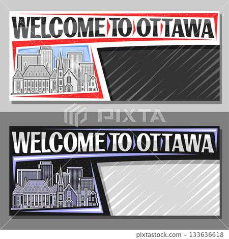 Vector layout for Ottawa 133636618