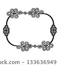 Gorgeous Chinese Knot Frame Black 133636949