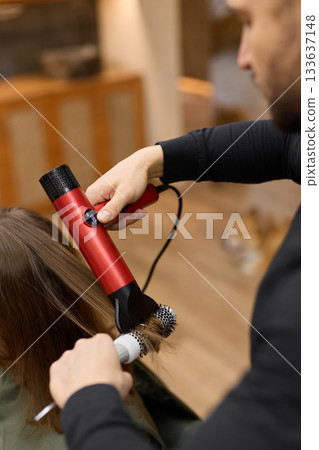 elegant hair renewal, sophisticated salon service restoring gloss and smooth texture distinctly elegant hair renewal, sophisticated salon service restoring gloss and smooth texture distinctly 133637148