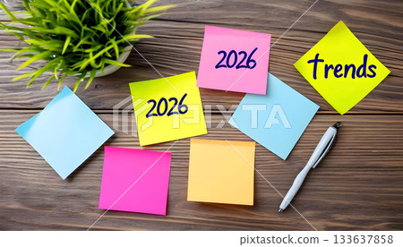 A clean and professional Christmas-themed composition featuring the number of the coming year and trends A clean and professional Christmas-themed composition featuring the number of the coming year and trends 133637858