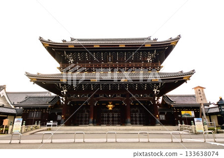 Higashi Honganji Temple, Goei-do Gate (Important Cultural Property), Kyoto Prefecture, Tokoha-cho, Shimogyo Ward, Kyoto City, February 2022 133638074