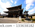 Higashi Honganji Temple, Goei-do Gate (Important Cultural Property), Kyoto Prefecture, Tokoha-cho, Shimogyo Ward, Kyoto City, February 2022 133638182