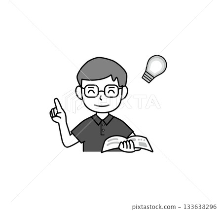 男老師正在講解 男老師正在講解 133638296