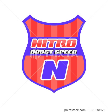 Car track race motorsport Y2K retro sticker or tag. Auto drag race championship Y2K vector sticker, rally grand prix patch. Speed racing competition label with nitro boost speed typography text Car track race motorsport Y2K retro sticker or tag. Auto drag race championship Y2K vector sticker, rally grand prix patch. Speed racing competition label with nitro boost speed typography text 133638476