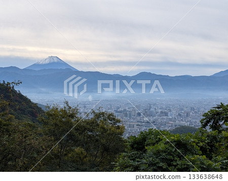 甲府市展望廣場，關東地區富士山百景 133638648