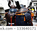 samurai back view 133640171