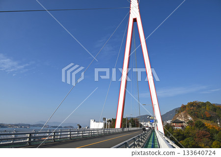 [Korea/Yeosu City] Dolsan Bridge connecting Yeosu and Dolsan Island 133640724