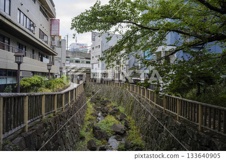 Scenery of Otonashi Water Park in Kita Ward, Tokyo, in front of the north exit of JR Oji Station Scenery of Otonashi Water Park in Kita Ward, Tokyo, in front of the north exit of JR Oji Station 133640905