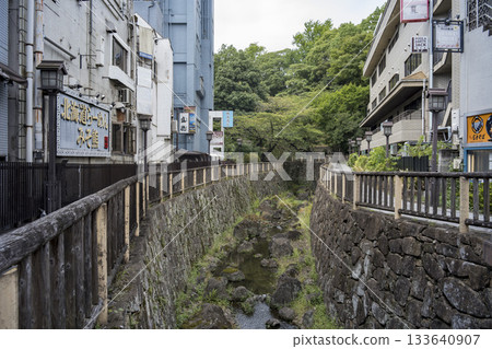 Scenery of Otonashi Water Park in Kita Ward, Tokyo, in front of the north exit of JR Oji Station 133640907