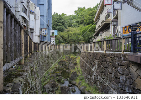 Scenery of Otonashi Water Park in Kita Ward, Tokyo, in front of the north exit of JR Oji Station 133640911
