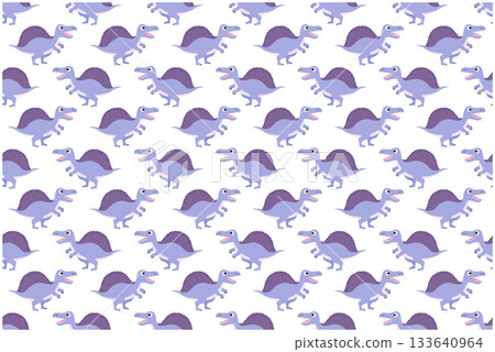 棘龍圖案壁紙 133640964