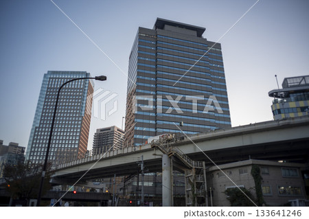 黃昏時的東京飯田橋 黃昏時的東京飯田橋 133641246