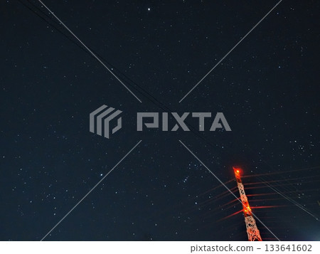 Starry sky seen beyond the power lines (20251119043334) Starry sky seen beyond the power lines (20251119043334) 133641602