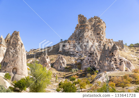 Uchisar城堡在卡帕多西亞 133641728