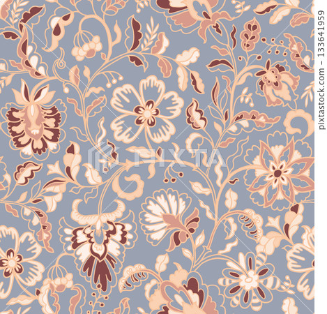 Elegant Botanical Vintage Floral Garden Elegant Botanical Vintage Floral Garden 133641959