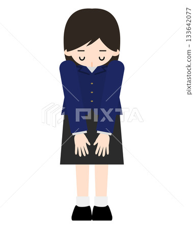 Girl to bow 133642077