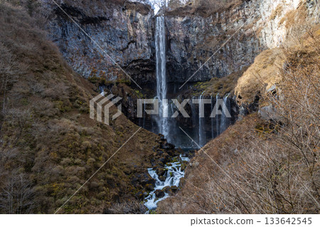 Nikko, Tochigi Prefecture - View of the basin around Kegon Falls Nikko, Tochigi Prefecture - View of the basin around Kegon Falls 133642545