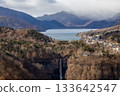 Nikko, Tochigi Prefecture: Kegon Falls and Lake Chuzenji seen from Akechidaira 133642547