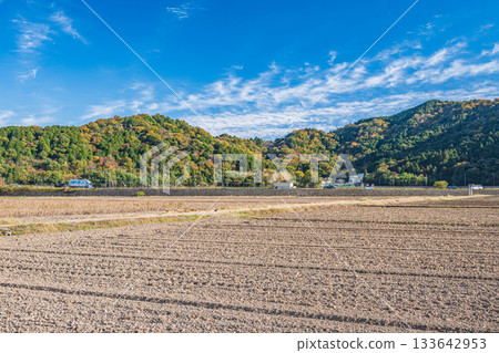 Rural scenery in Maruyamacho, Omihachiman City, Shiga Prefecture Rural scenery in Maruyamacho, Omihachiman City, Shiga Prefecture 133642953