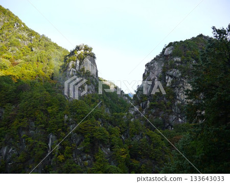 Shinken peak of Shosenkyo Shinken peak of Shosenkyo 133643033