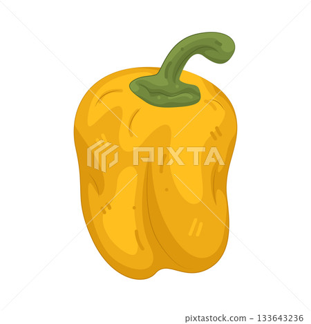 Illustration of bell pepper Illustration of bell pepper 133643236