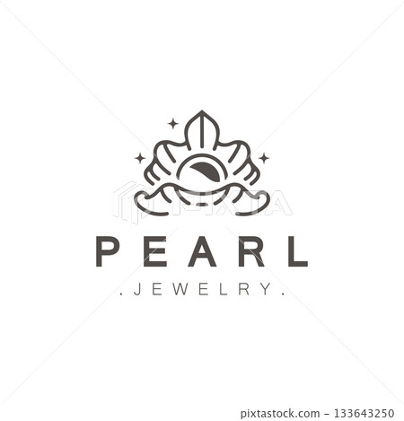 Pearl Shell or jewelry logo elegant and luxury beauty and fashion Pearl Shell or jewelry logo elegant and luxury beauty and fashion 133643250