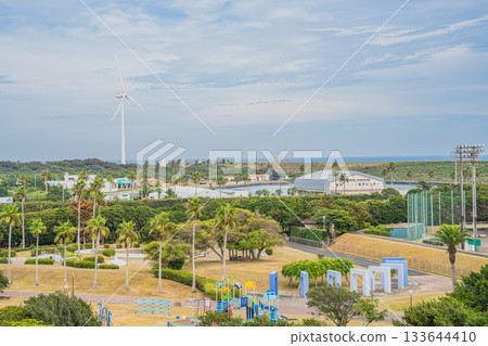 Scenery of Ryuyo Marine Park in Iwata City (Shizuoka Prefecture) 133644410