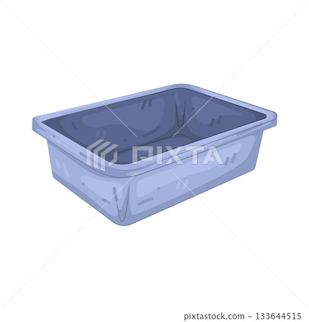 Illustration of plastic storage Illustration of plastic storage 133644515