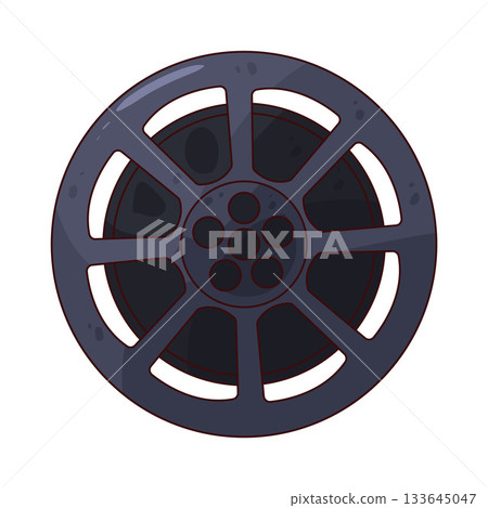 illustration of Film Reel illustration of Film Reel 133645047