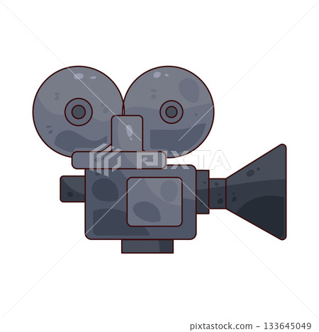 illustration of Movie Camera 133645049