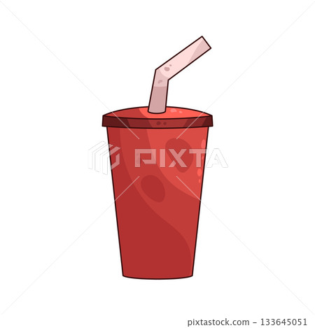 illustration of Soda Cup illustration of Soda Cup 133645051