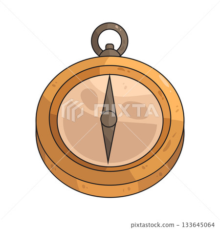 illustration of Compass illustration of Compass 133645064