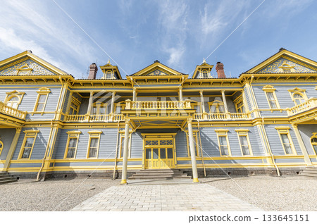 北海道函館市元町原函館區公會堂，是當地熱門旅遊景點。 133645151