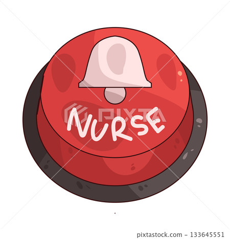 illustration of call nurse illustration of call nurse 133645551