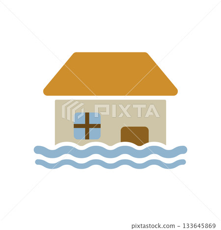 洪水圖像圖示插圖 133645869