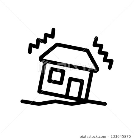 地震影像圖示插圖 133645870