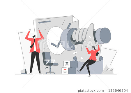concept of approval or approved. verified, valid, correct, or accepted. Get thumbs up,flat design icon vector illustration concept of approval or approved. verified, valid, correct, or accepted. Get thumbs up,flat design icon vector illustration 133646304