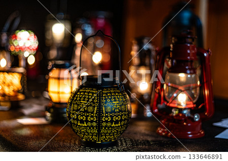 retro lantern retro lantern 133646891