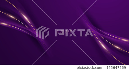 purple abstract background with luxury elements vector illustration 133647269