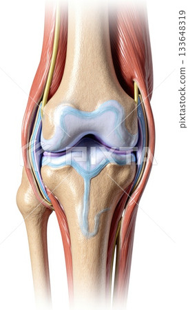 Synovial Joint Anatomy with Tissue Differentiation Synovial Joint Anatomy with Tissue Differentiation 133648319